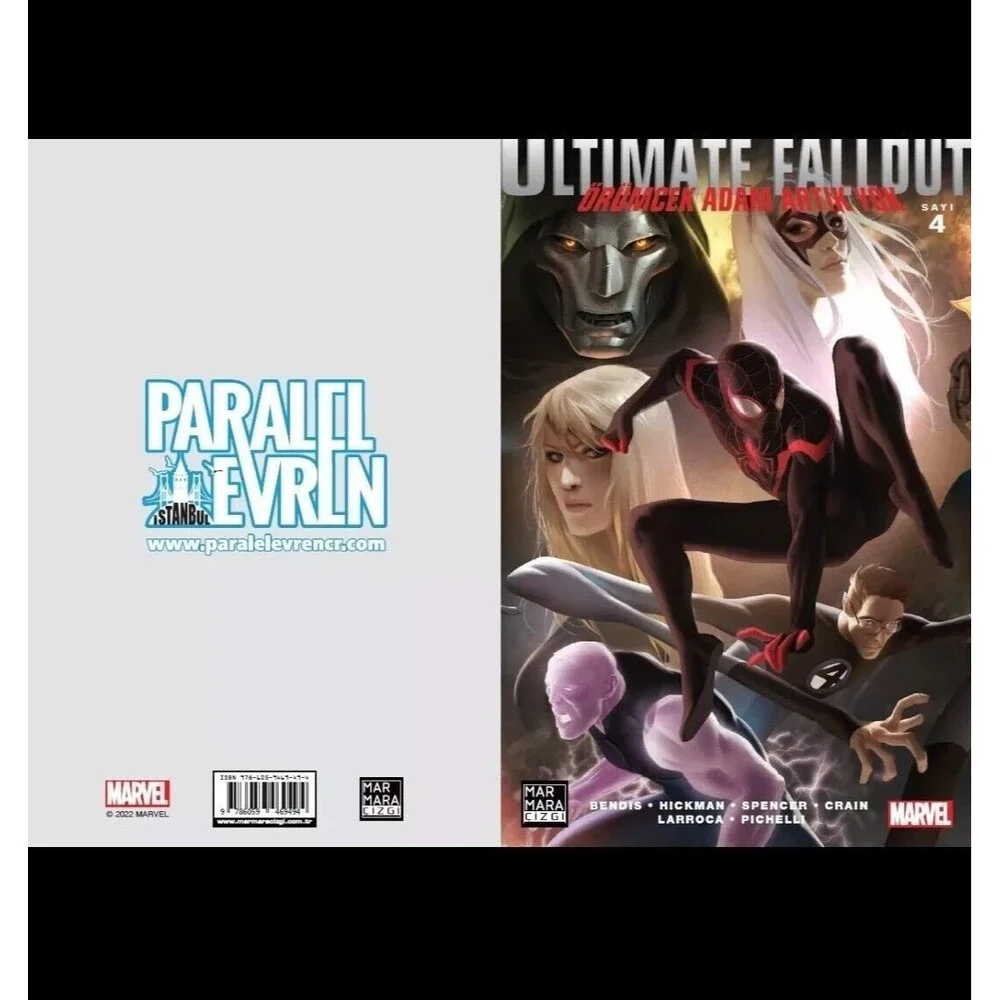 Ultimate Fallout #4 Djurdjevic Turkish Paralel Evren Exclusive Limited to 600